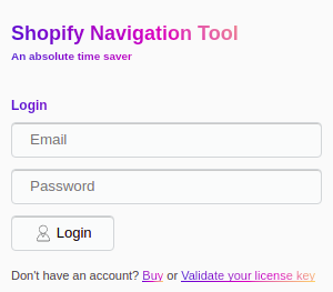 Login UI
